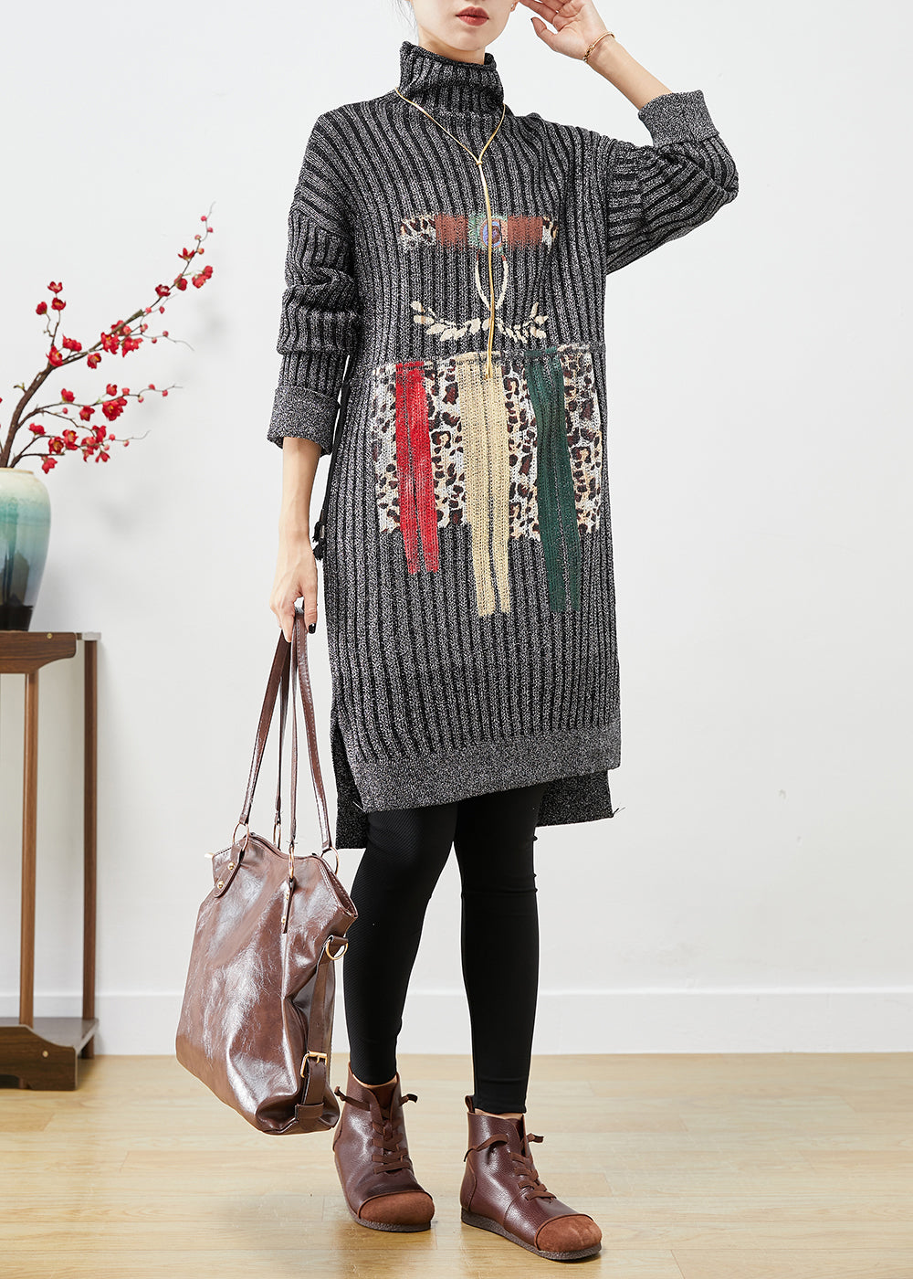 A Vintage Style Sweater with Delicate Timeless Details