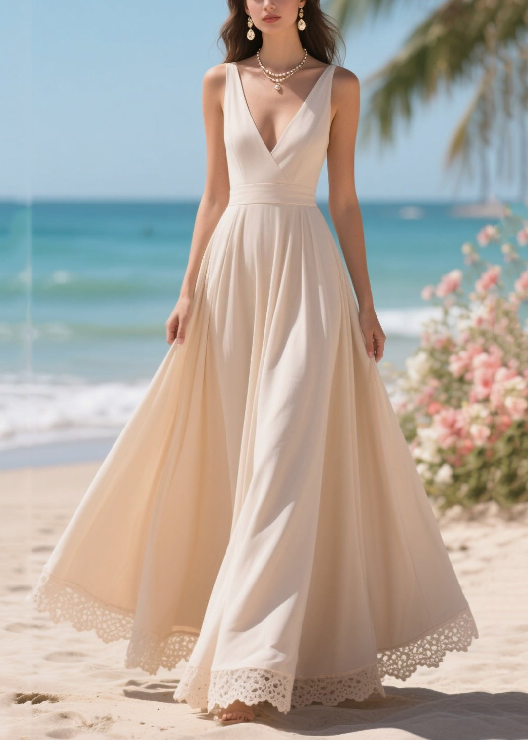 Beautifully Finished Dress in a Timeless Design