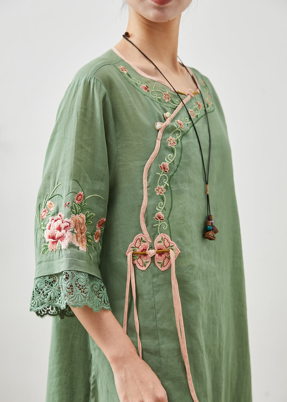 A Vintage Style Dress with Delicate Timeless Details