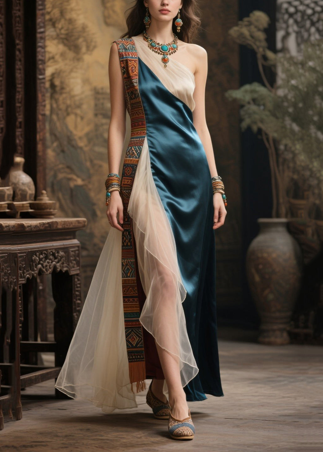 Beautifully Finished Dress in a Timeless Design