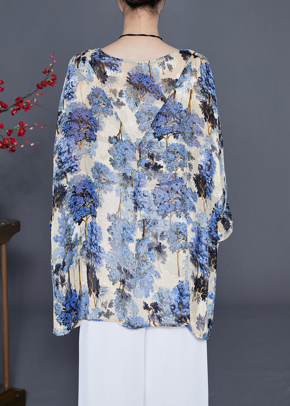 Vintage Inspired Blouse with a Contemporary Edge