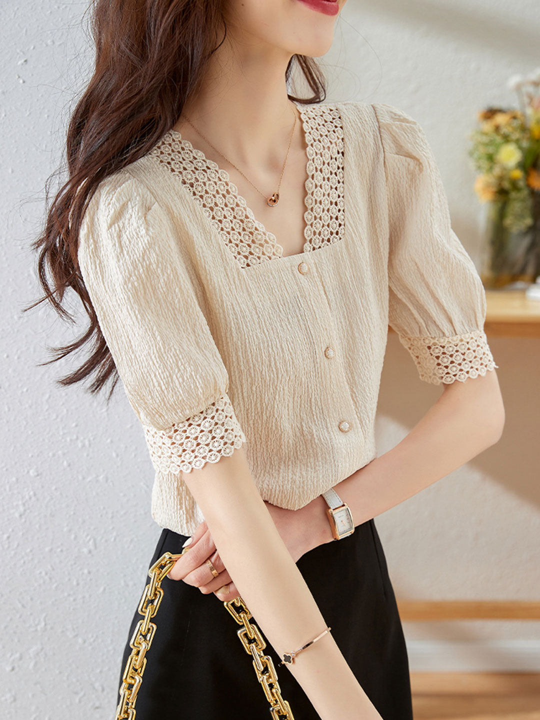 Sophisticated Top with a Clean Classic Look