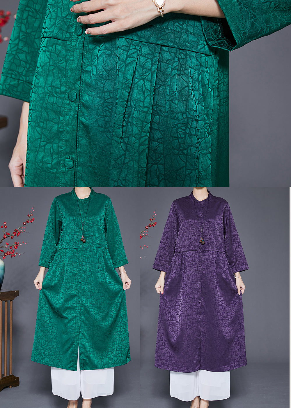 Well Tailored Coat with a Graceful Silhouette