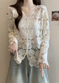 A Vintage Style Cardigan with Delicate Timeless Details