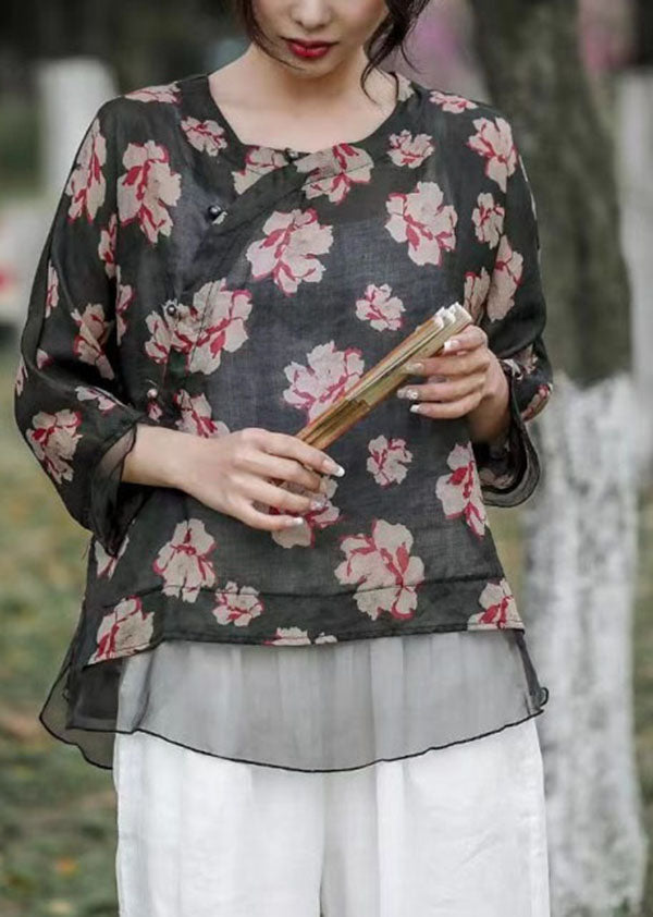 Vintage Inspired Top with a Contemporary Edge