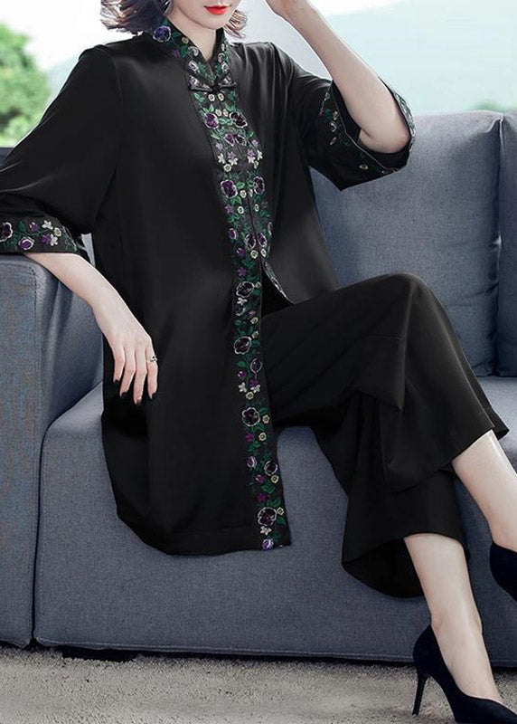 A Vintage Style Pants with Delicate Timeless Details