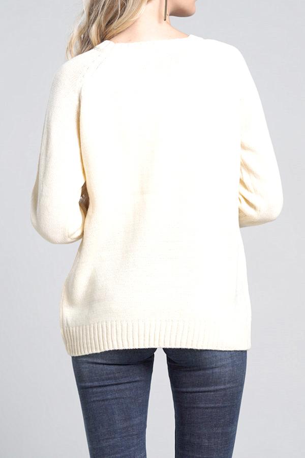 Beautifully Finished Sweater in a Timeless Design