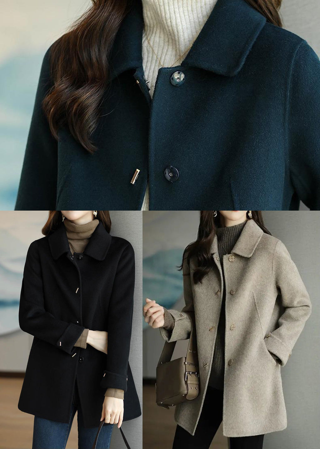 Beautifully Finished Coat in a Timeless Design