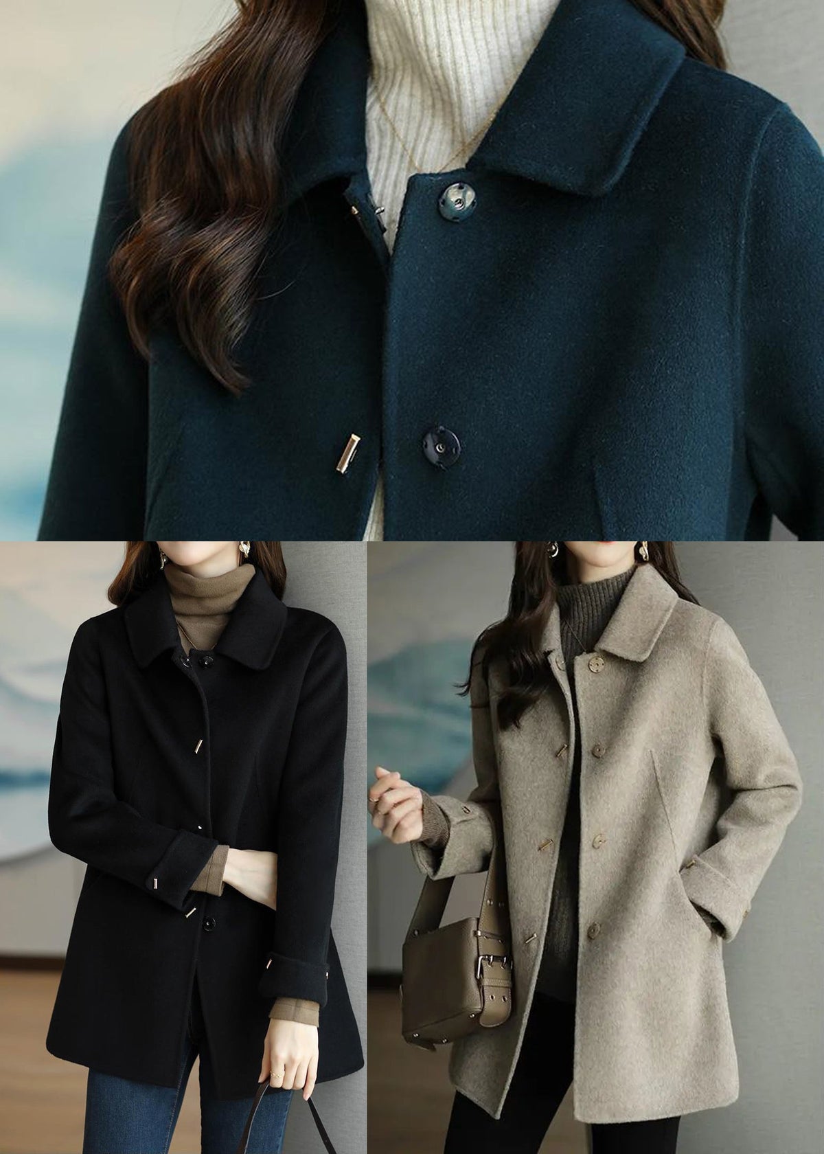 Beautifully Finished Coat in a Timeless Design