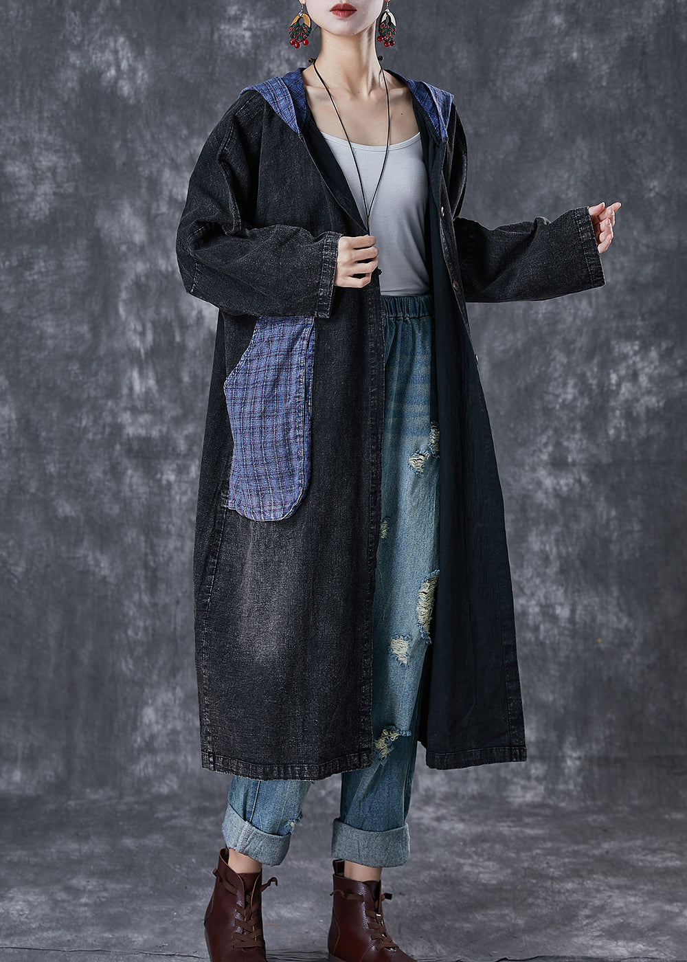 Classic Vintage Coat with a Flattering Fit