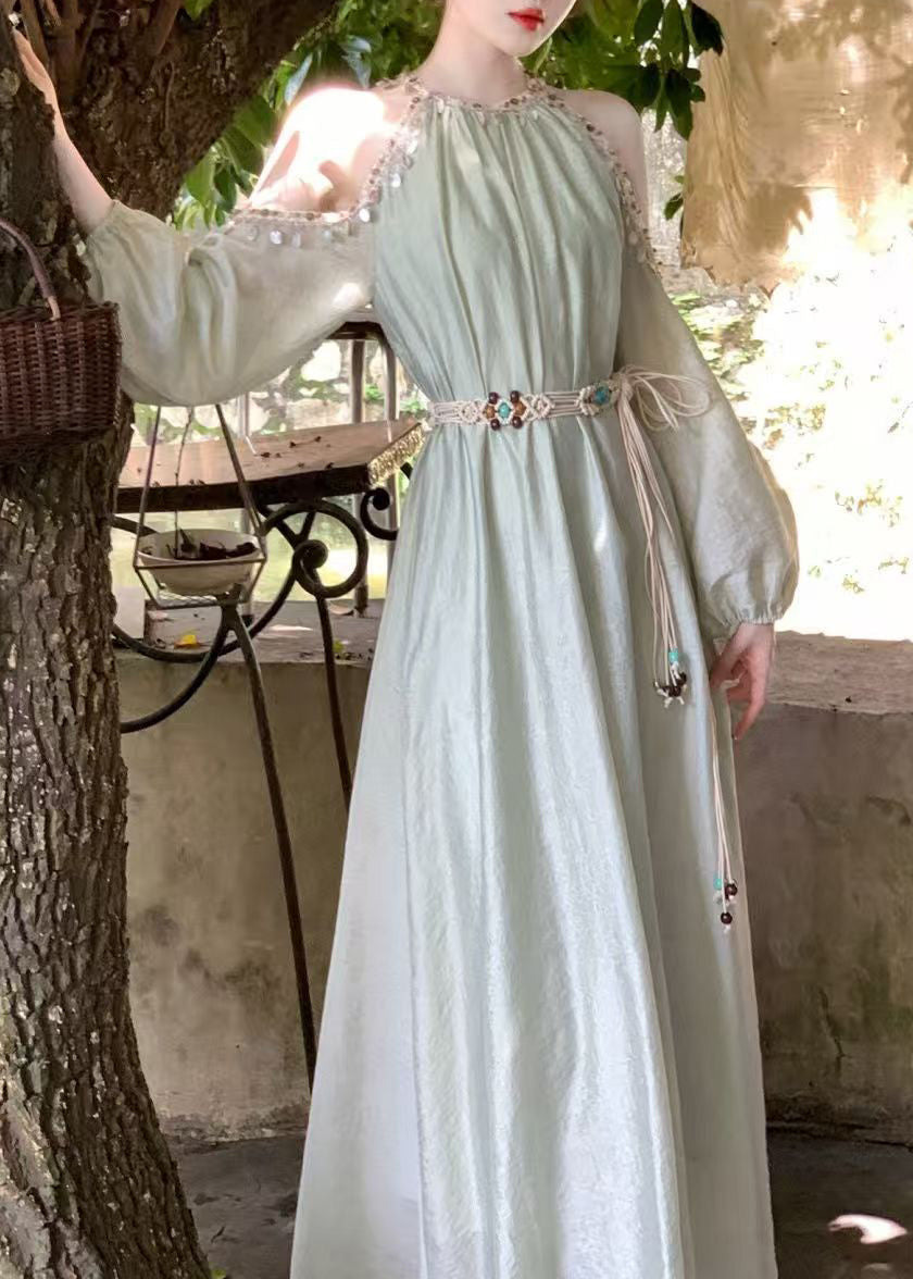 A Vintage Style Dress with Delicate Timeless Details