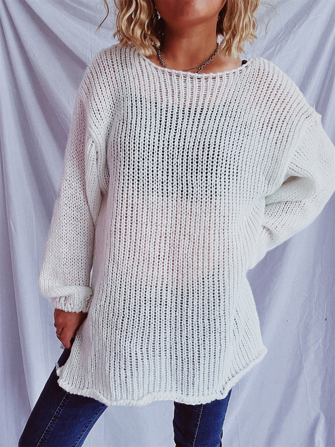 Gracefully Styled Sweater for Any Occasion