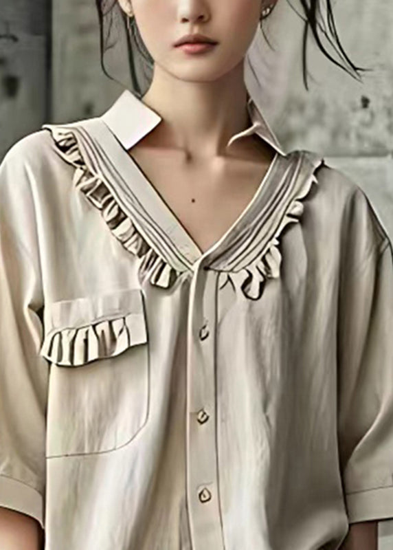 Well Tailored Shirt with a Graceful Silhouette