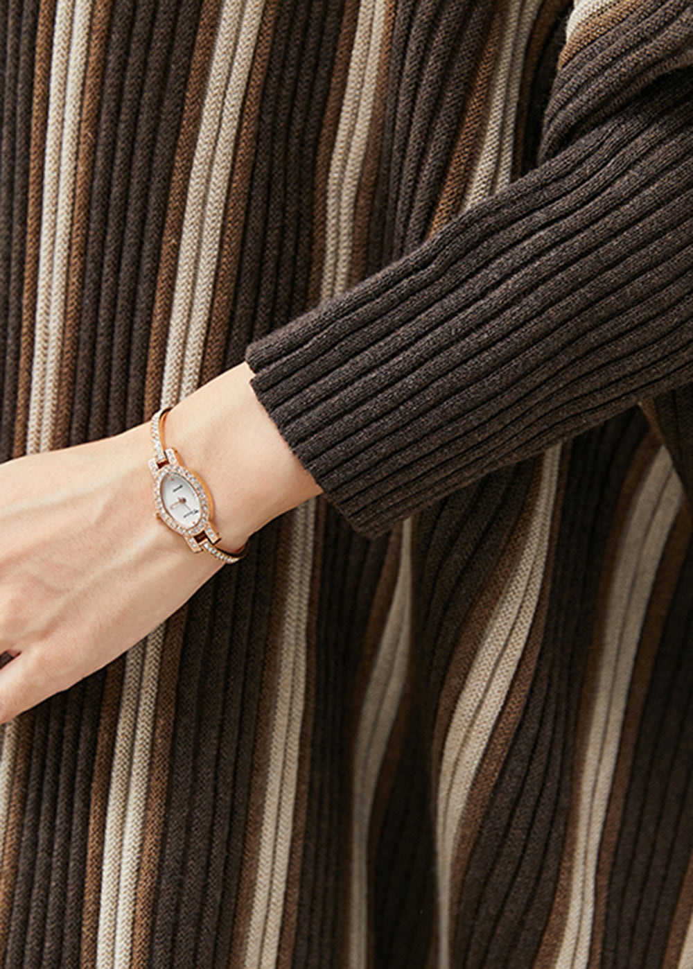 A Vintage Style Sweater with Delicate Timeless Details