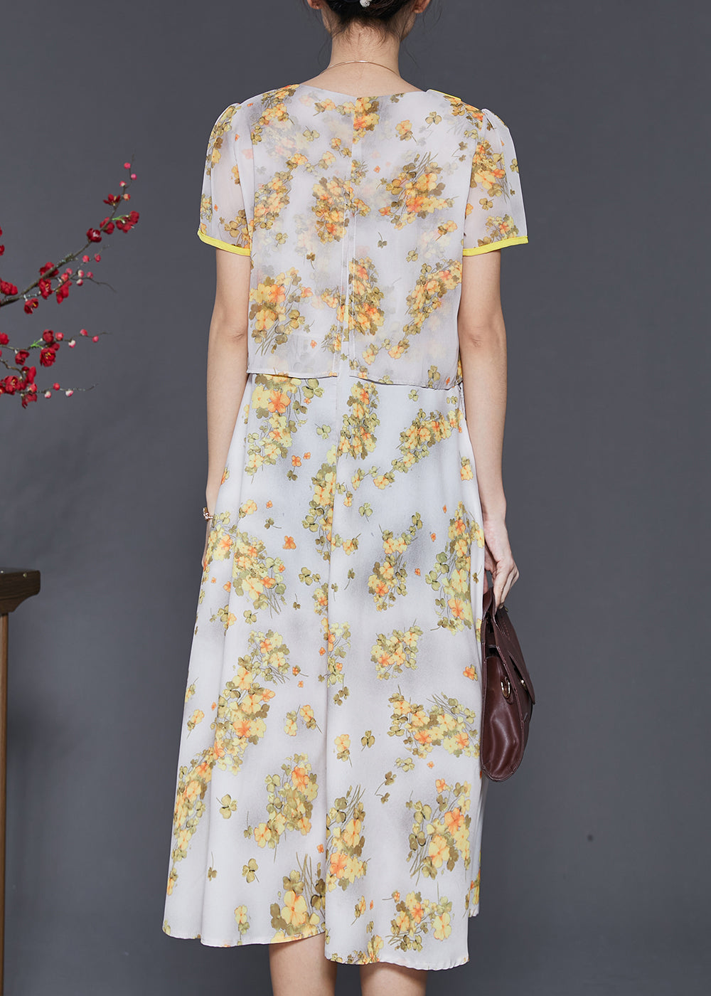 A Vintage Style Dress with Delicate Timeless Details