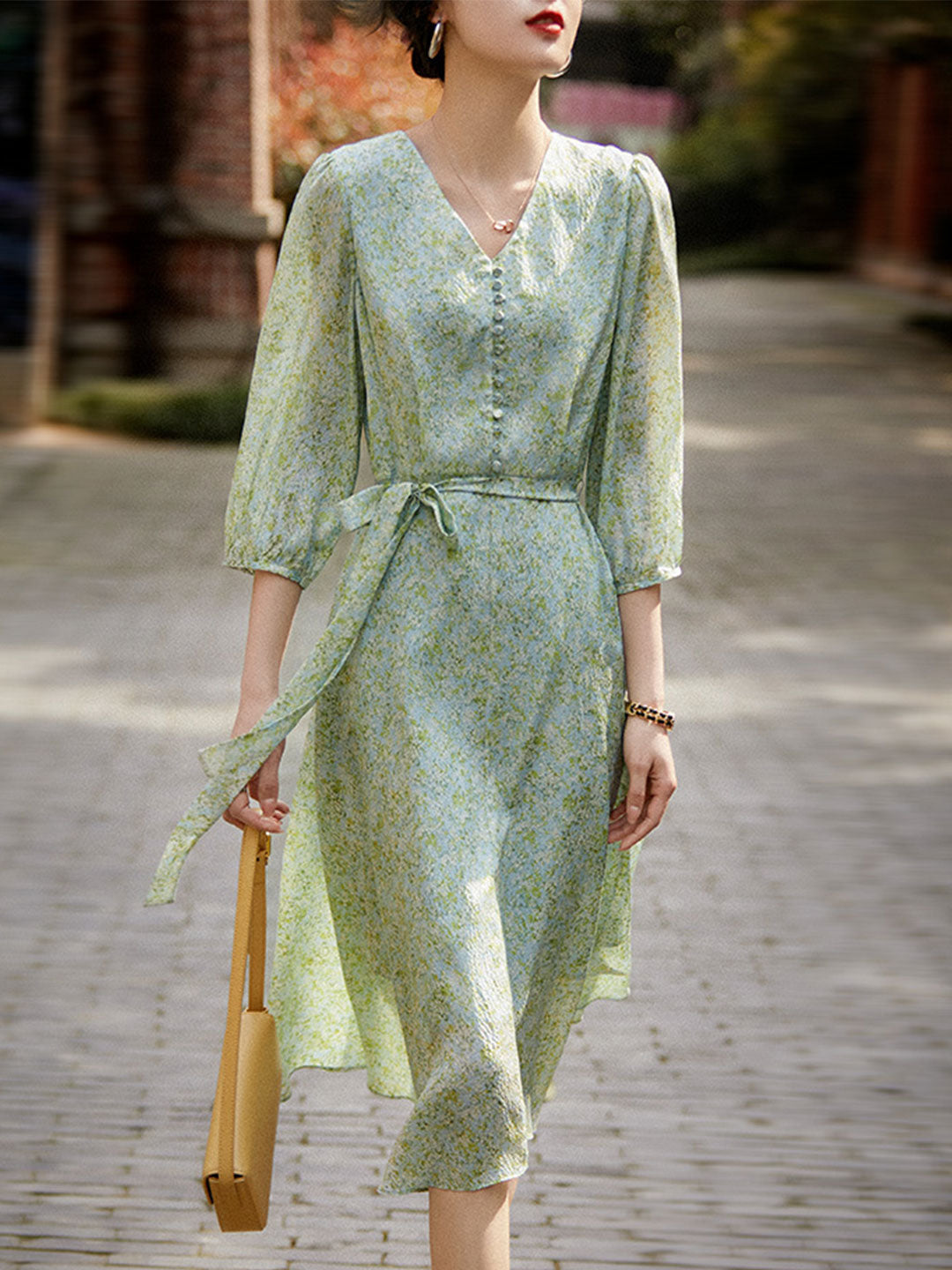 Elegantly Styled Dress for Everyday Wear