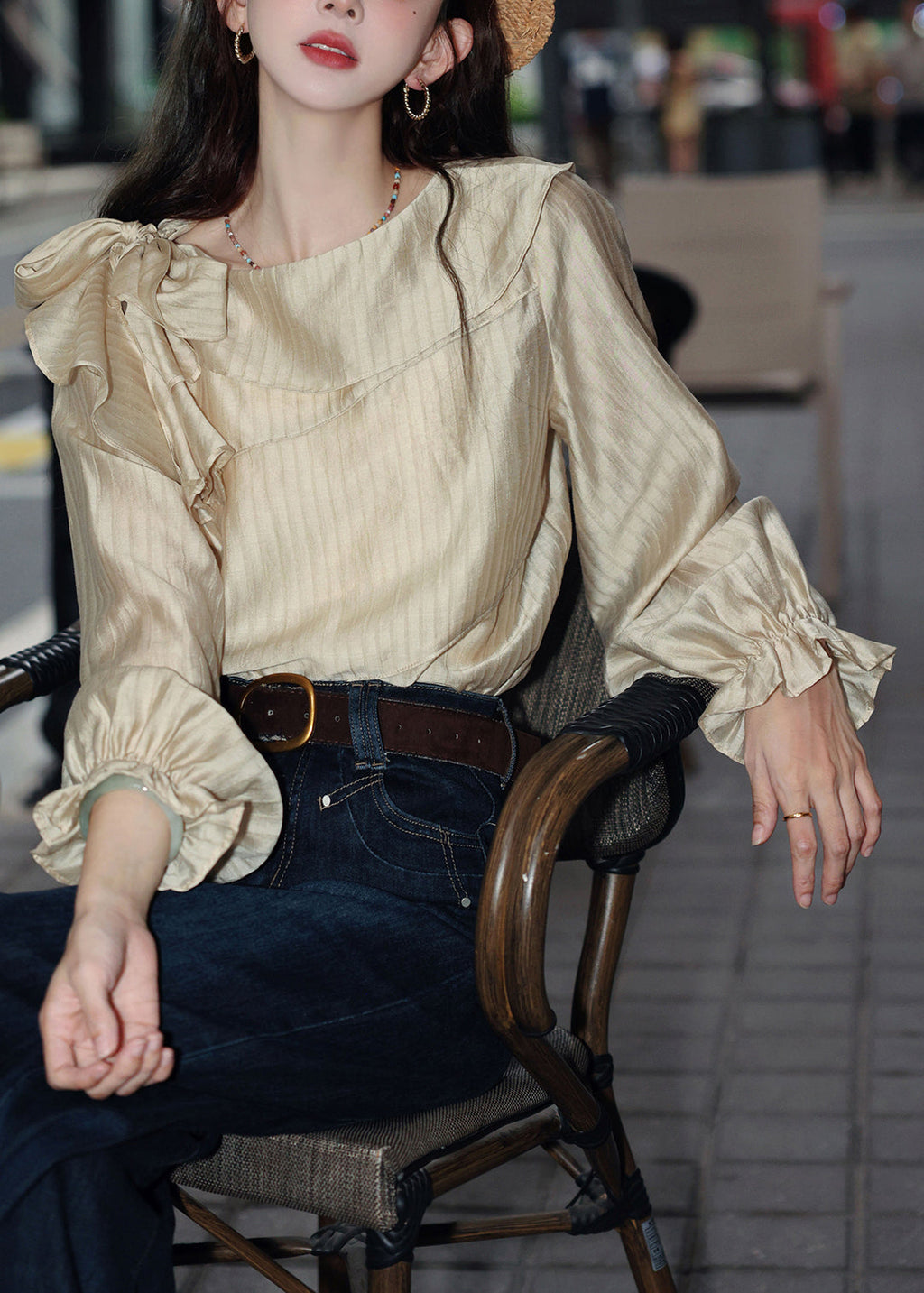 Beautifully Finished Blouse in a Timeless Design