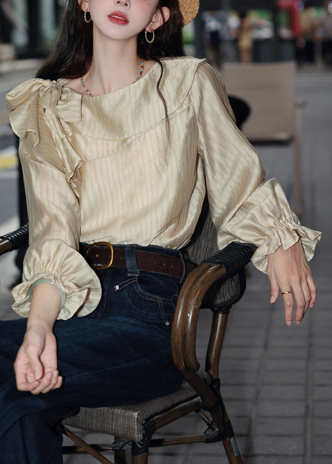 Beautifully Finished Blouse in a Timeless Design
