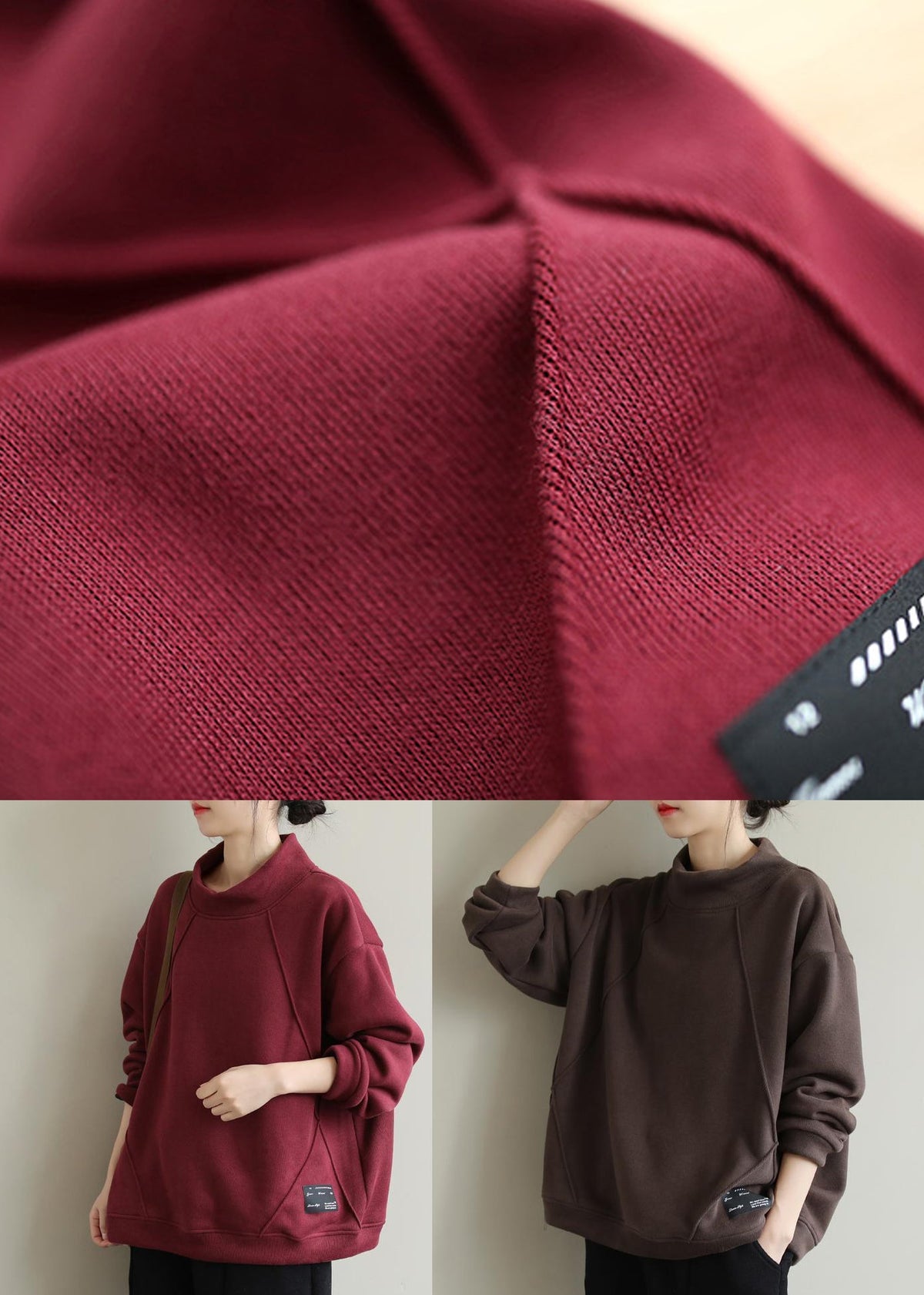 Well Tailored Pullover with a Graceful Silhouette