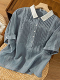 Vintage Inspired Blouse with a Contemporary Edge