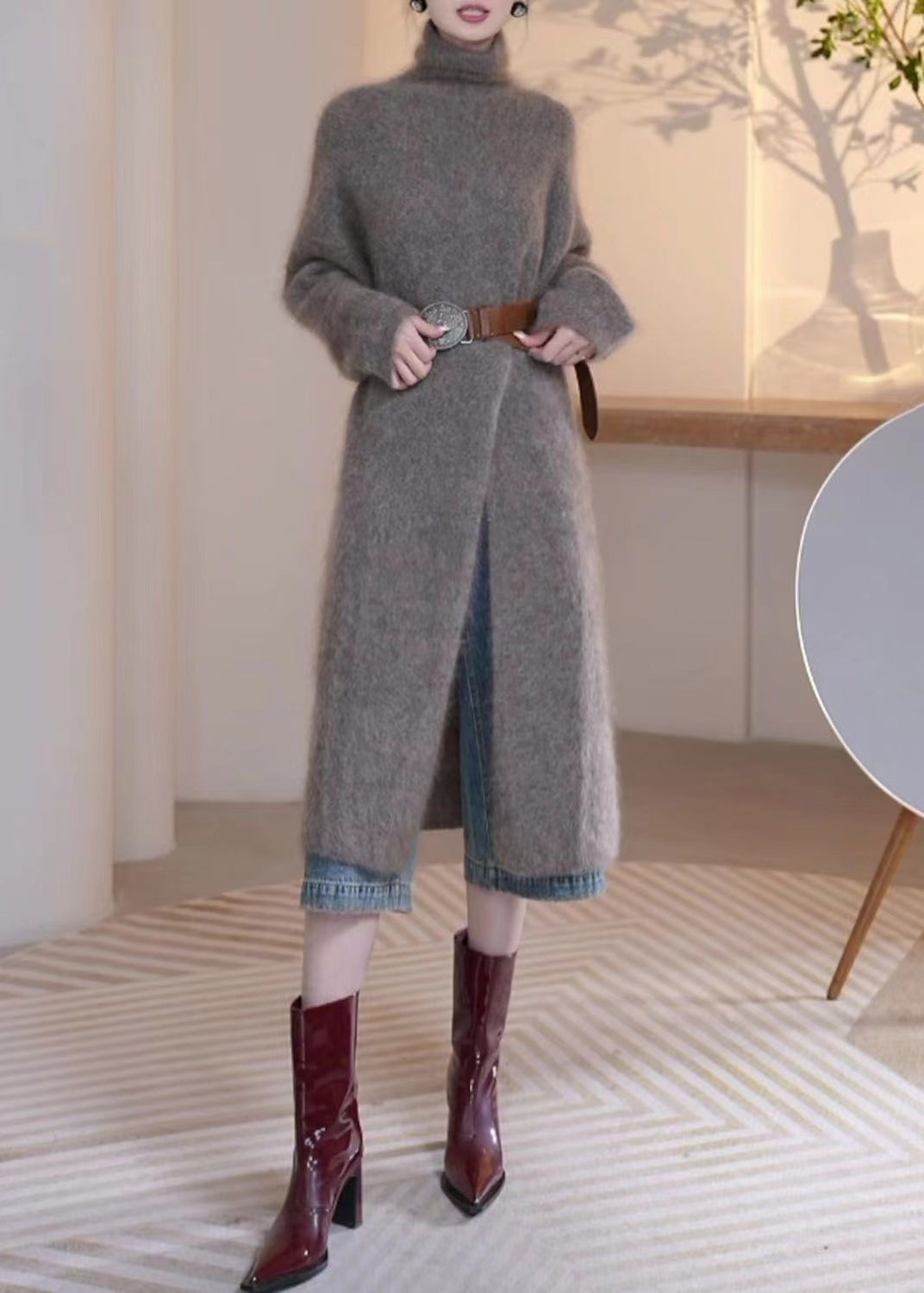 Vintage Inspired Sweater with a Contemporary Edge