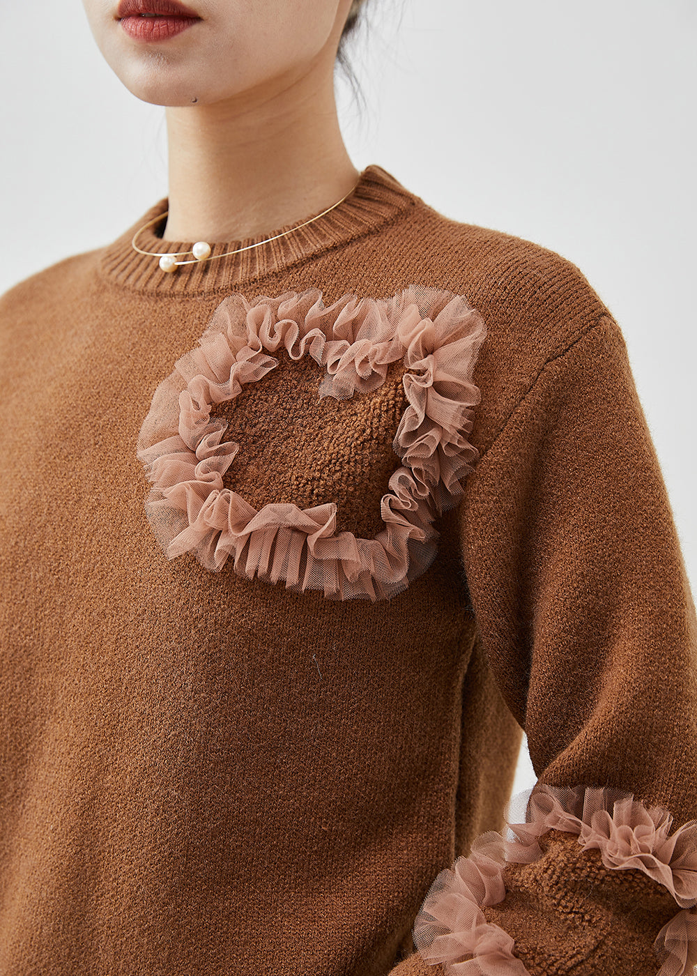 Vintage Inspired Sweater with a Contemporary Edge
