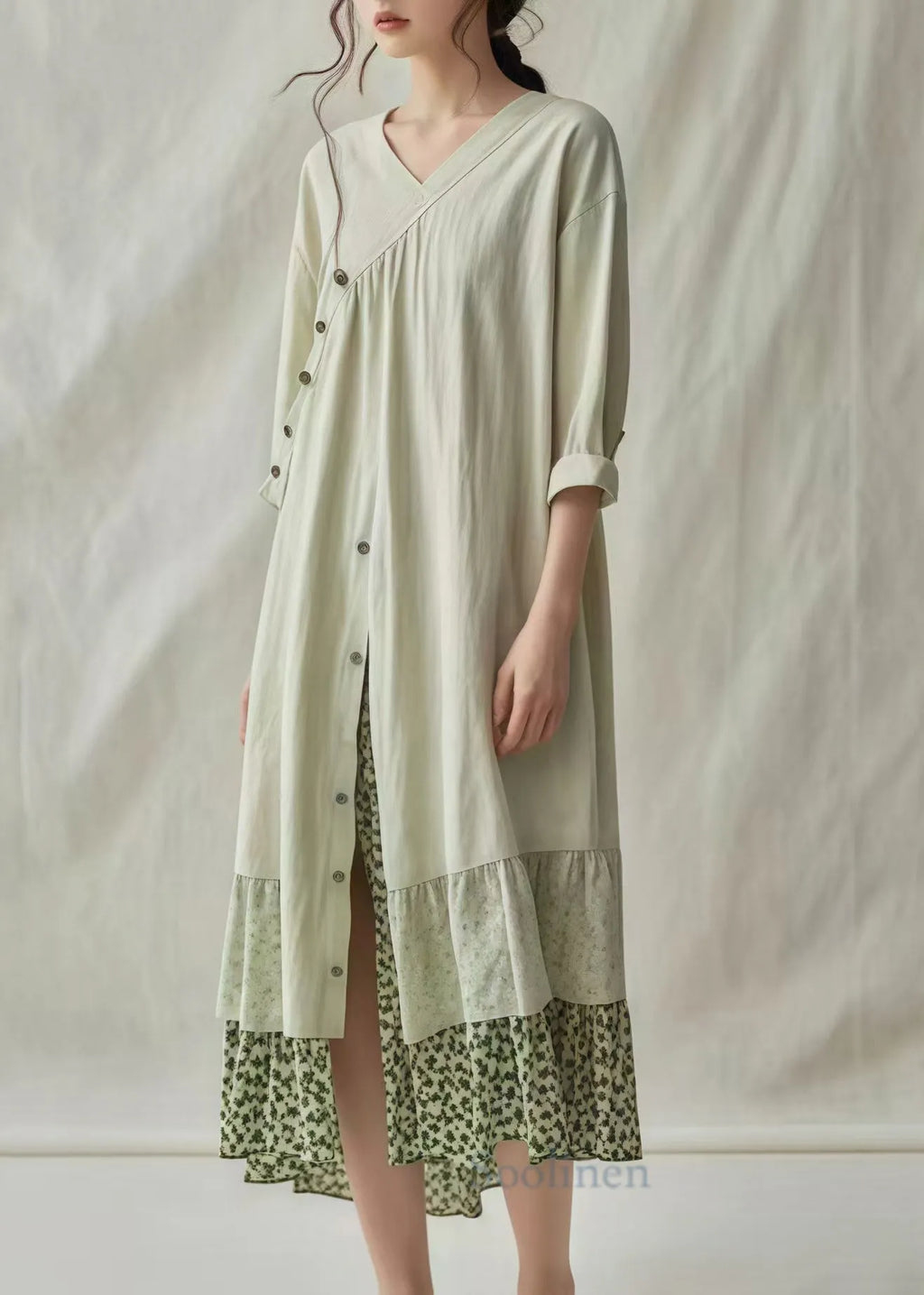 A Vintage Style Dress with Delicate Timeless Details