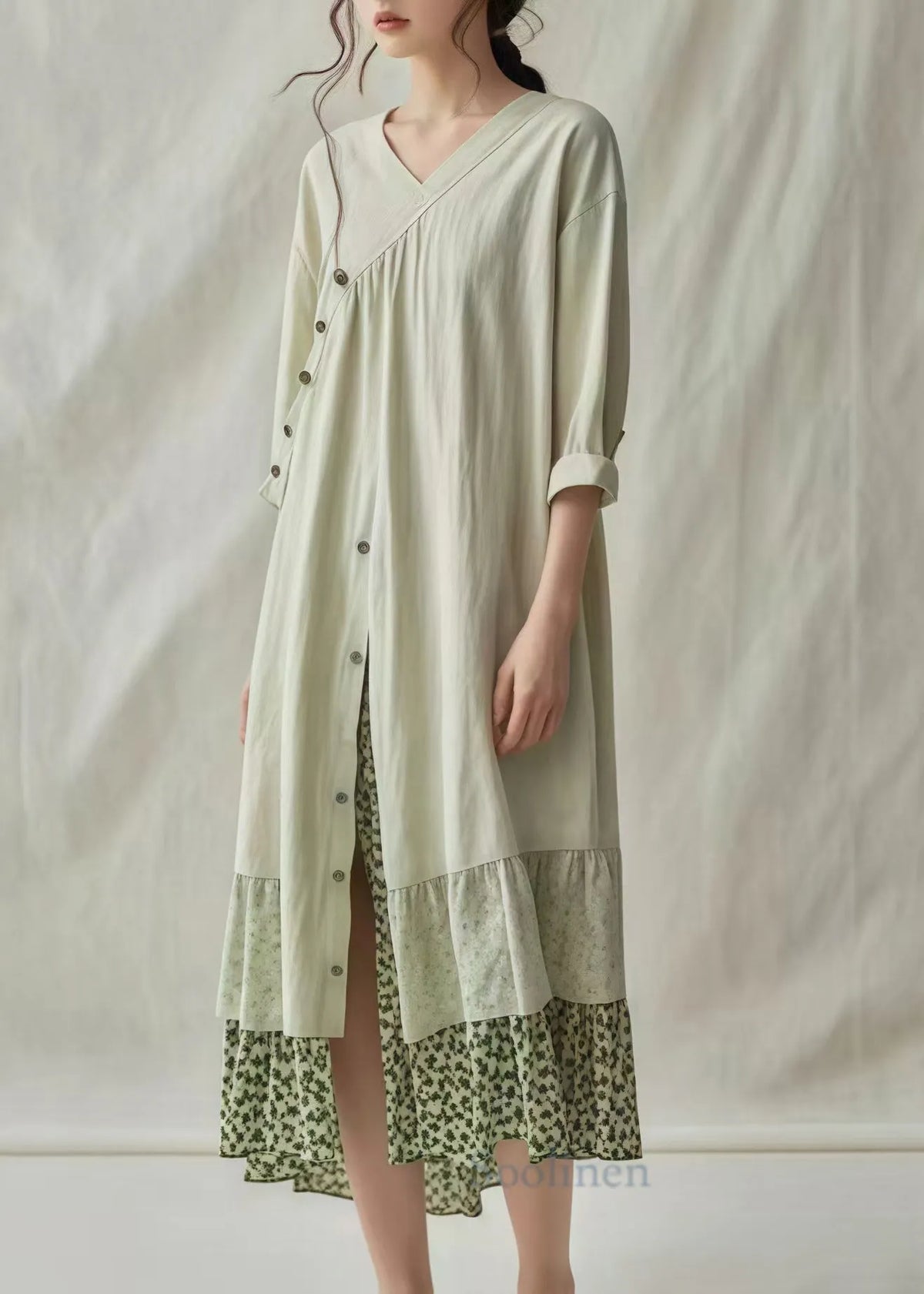 A Vintage Style Dress with Delicate Timeless Details