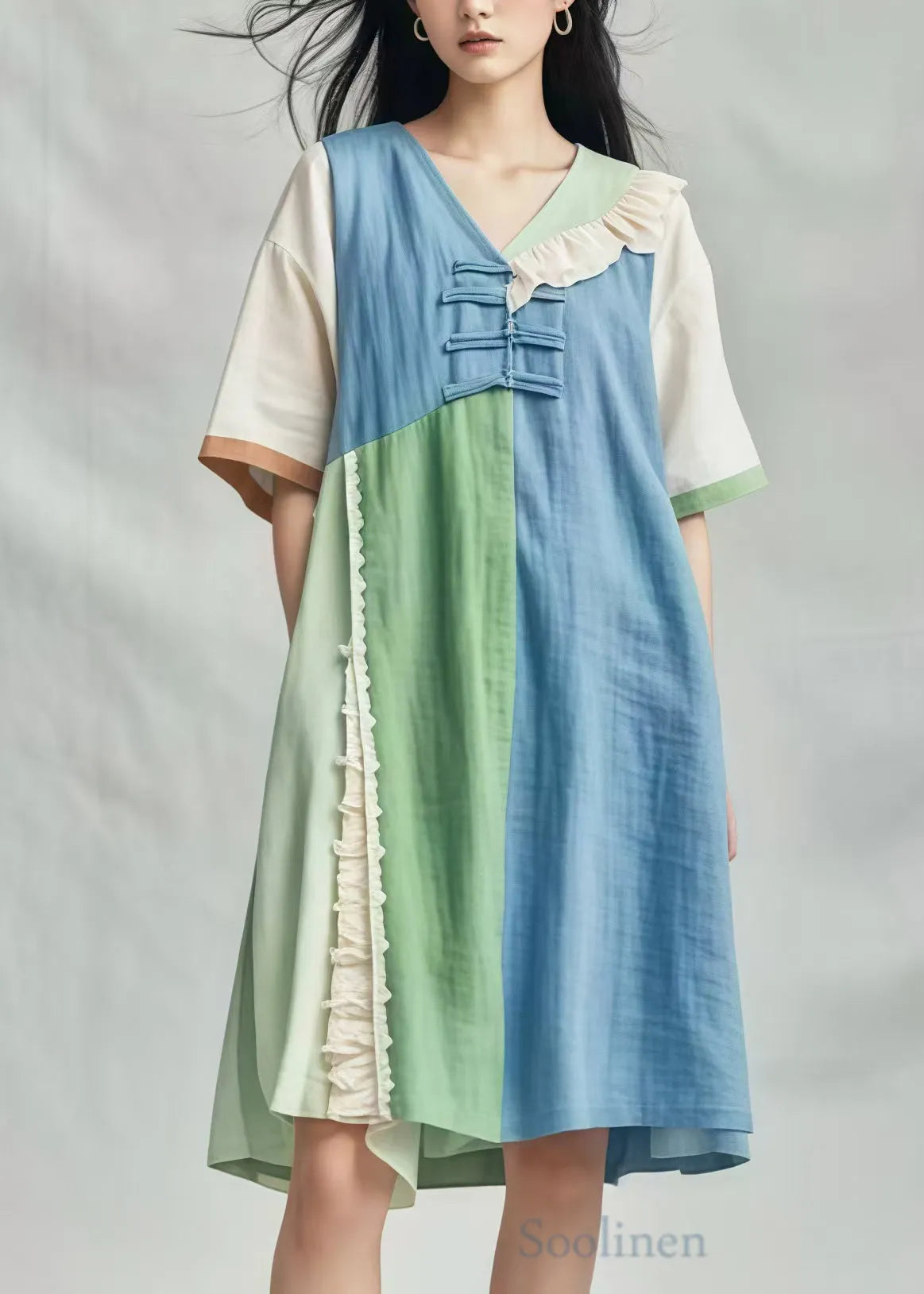 A Vintage Style Dress with Delicate Timeless Details