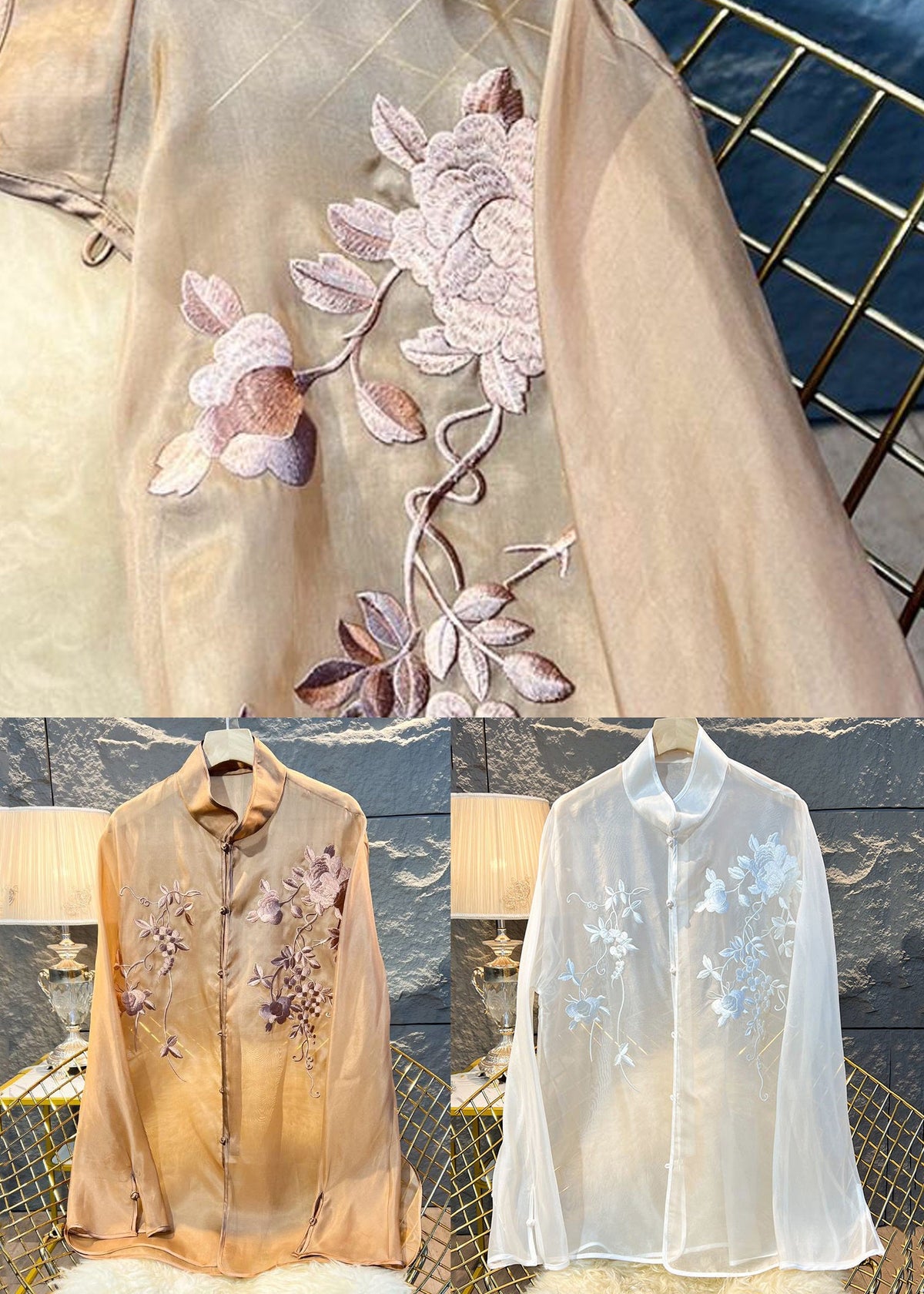 A Vintage Style Blouse with Delicate Timeless Details