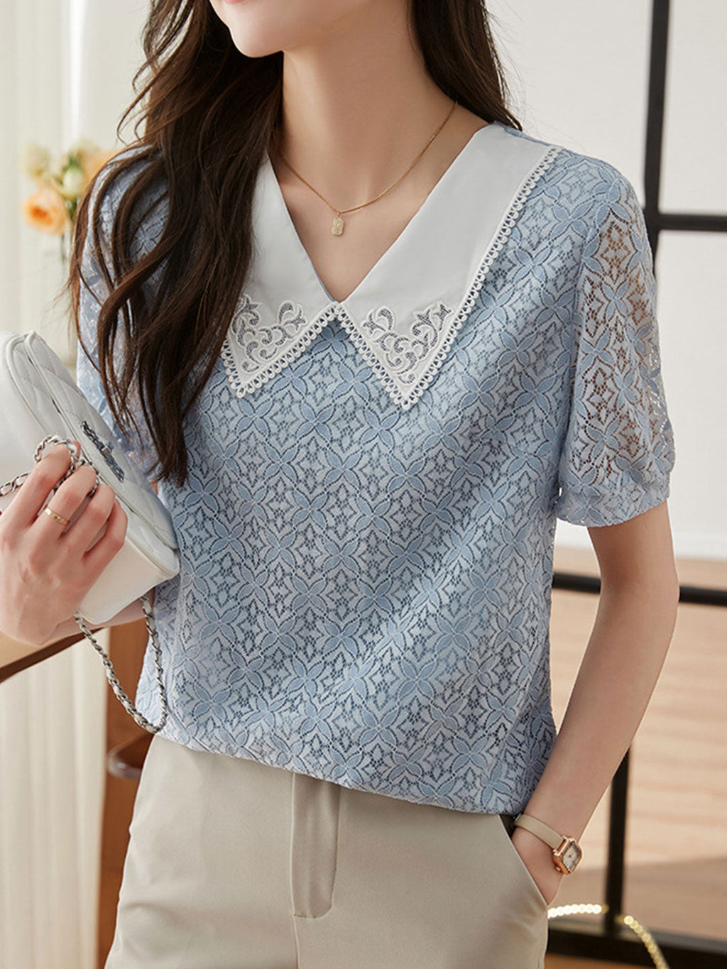 Polished Top with an Effortless Classic Look