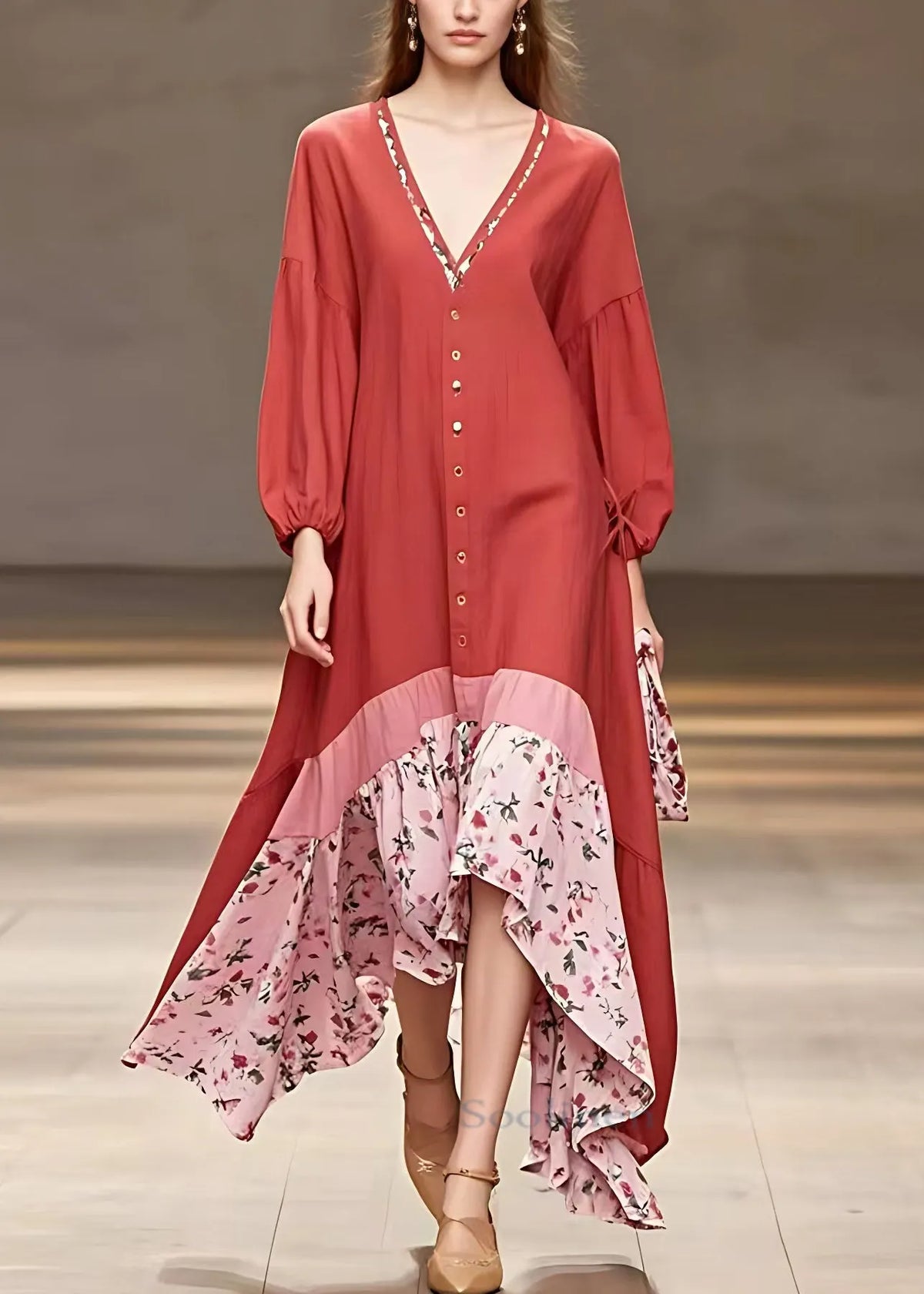 A Vintage Style Dress with Delicate Timeless Details