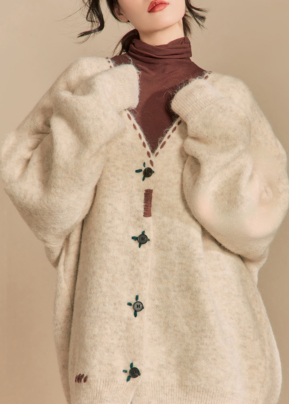 A Vintage Style Coat with Delicate Timeless Details