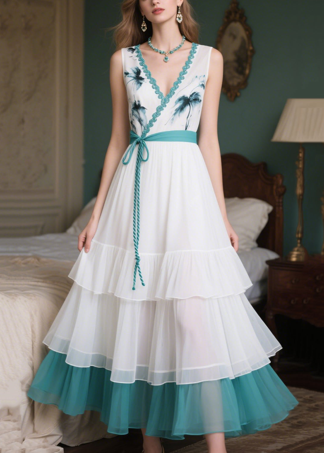 A Vintage Style Dress with Delicate Timeless Details