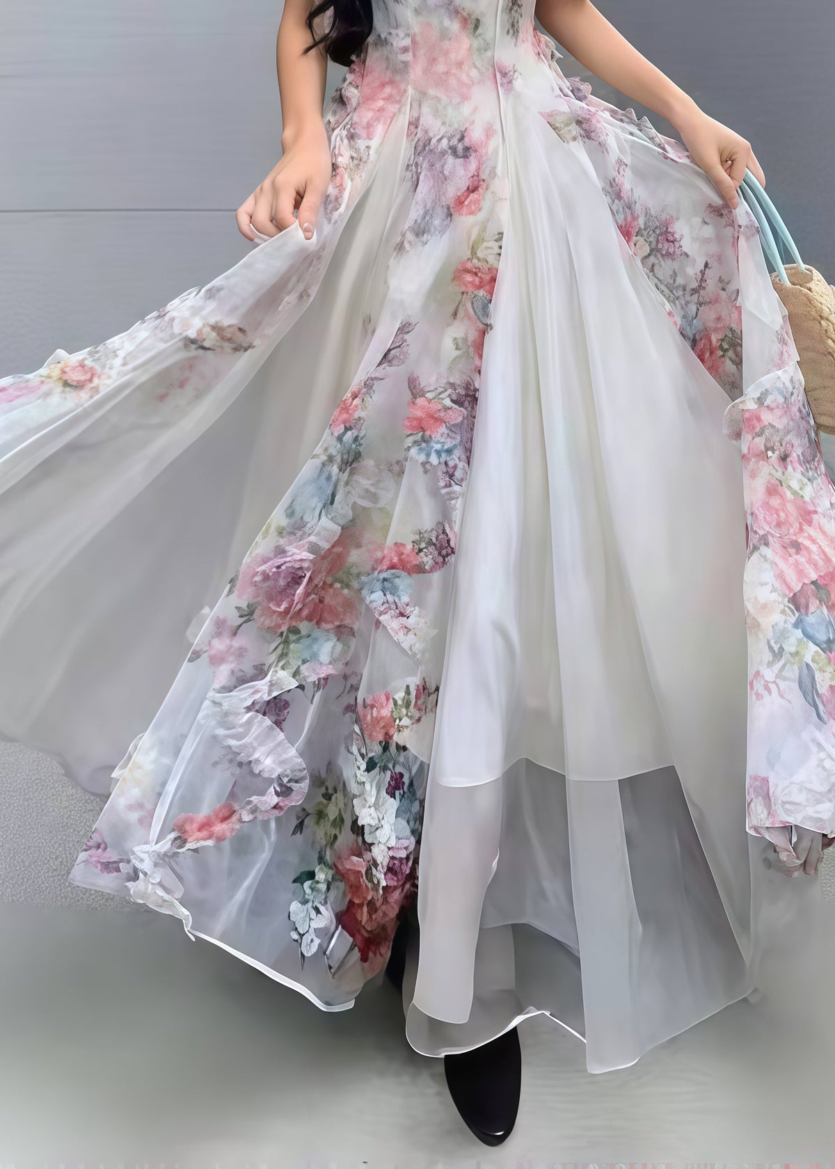 A Vintage Style Dress with Delicate Timeless Details