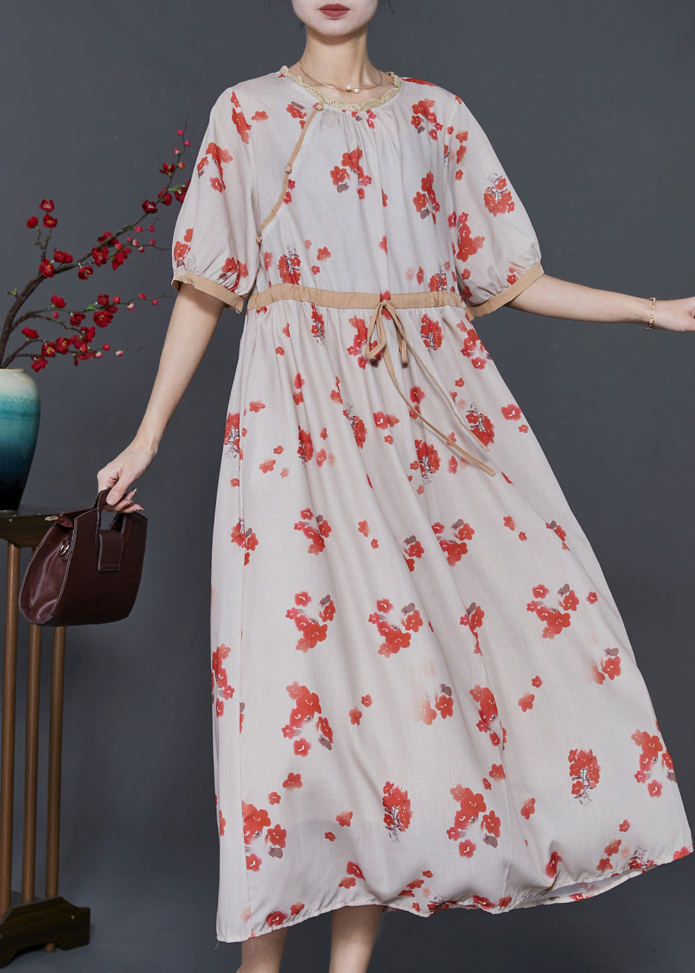A Vintage Style Dress with Delicate Timeless Details