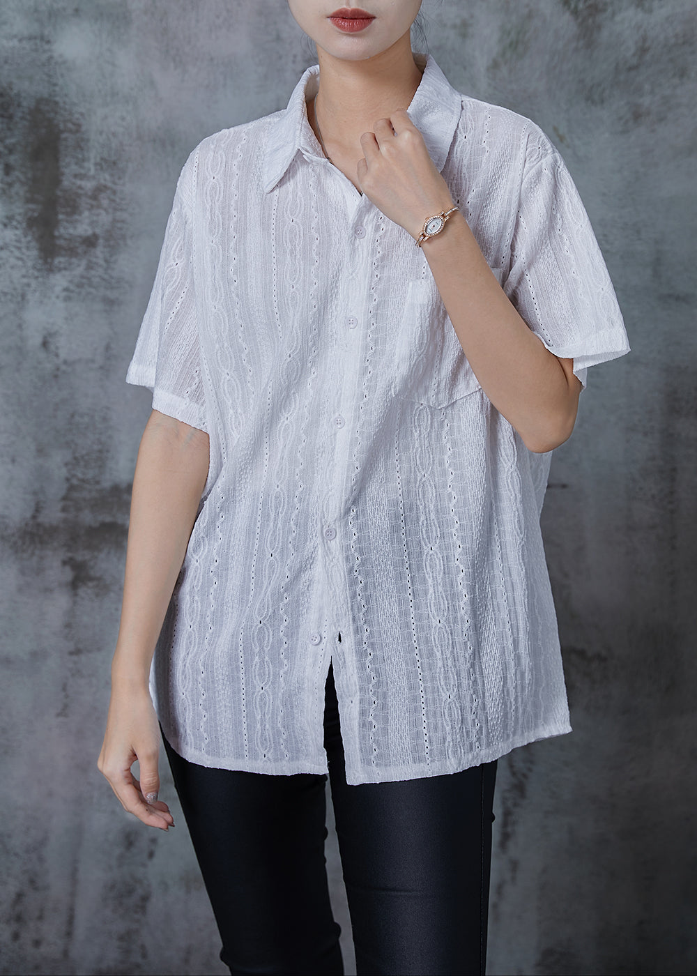 Gracefully Styled Top for Any Occasion