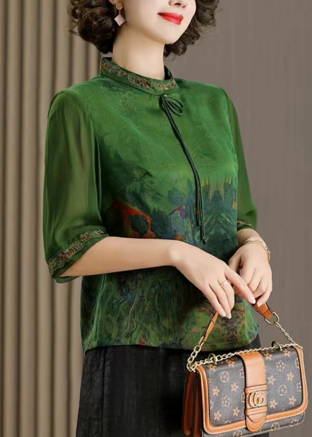 A Vintage Style Top with Delicate Timeless Details
