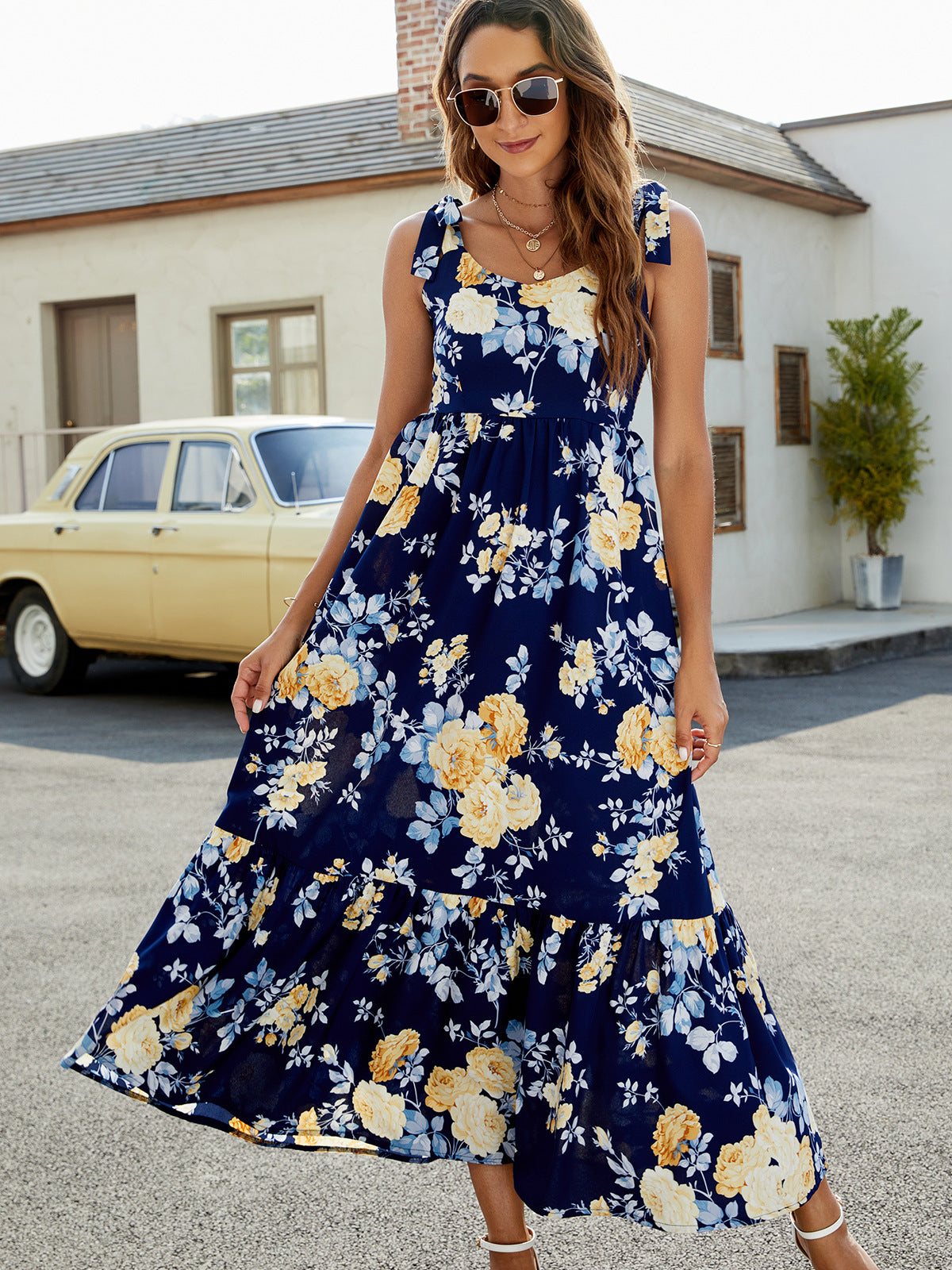 A Vintage Style Dress with Delicate Timeless Details