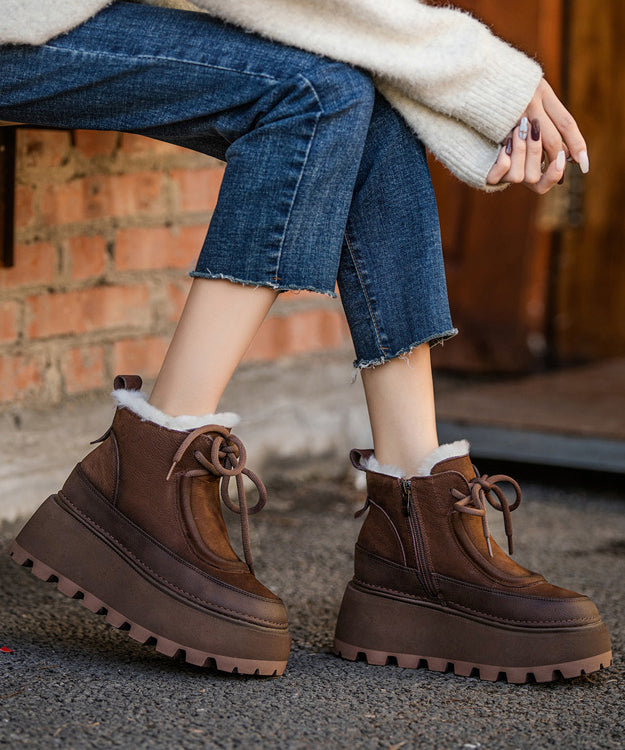 Chic Orthopedic Boots with Unique Design