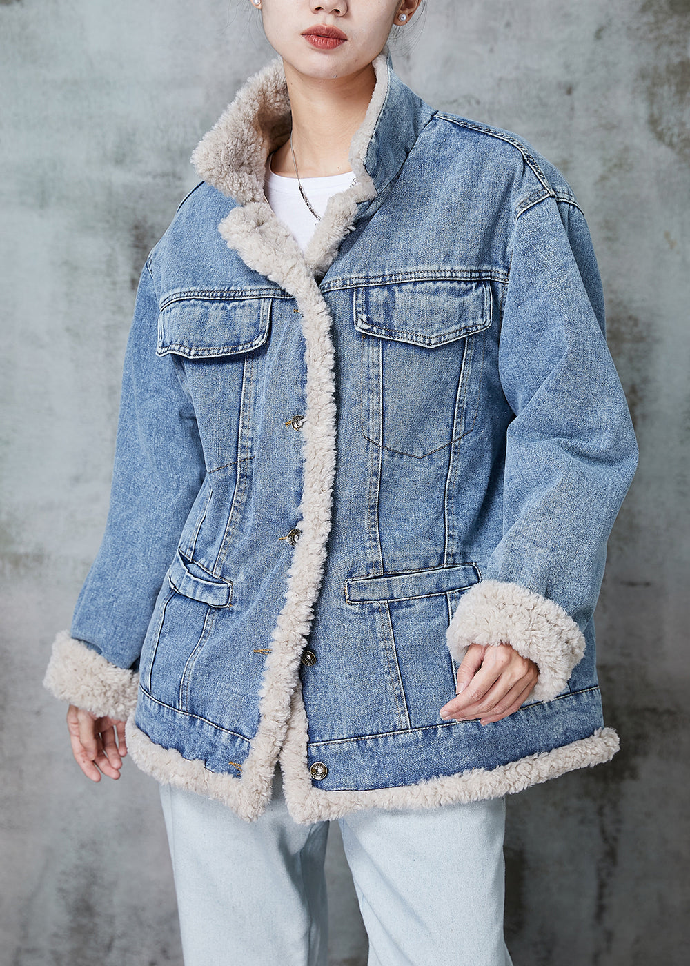 Classic Vintage Jacket with a Flattering Fit