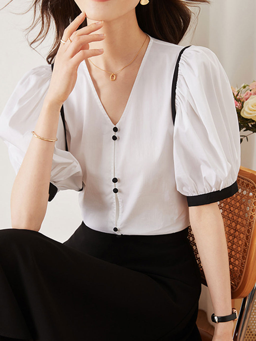 Vintage Inspired Top with a Contemporary Edge