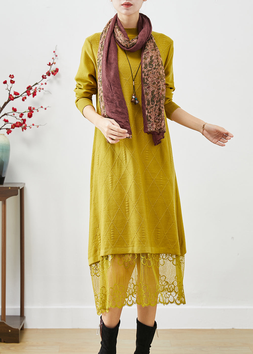 A Vintage Style Dress with Delicate Timeless Details