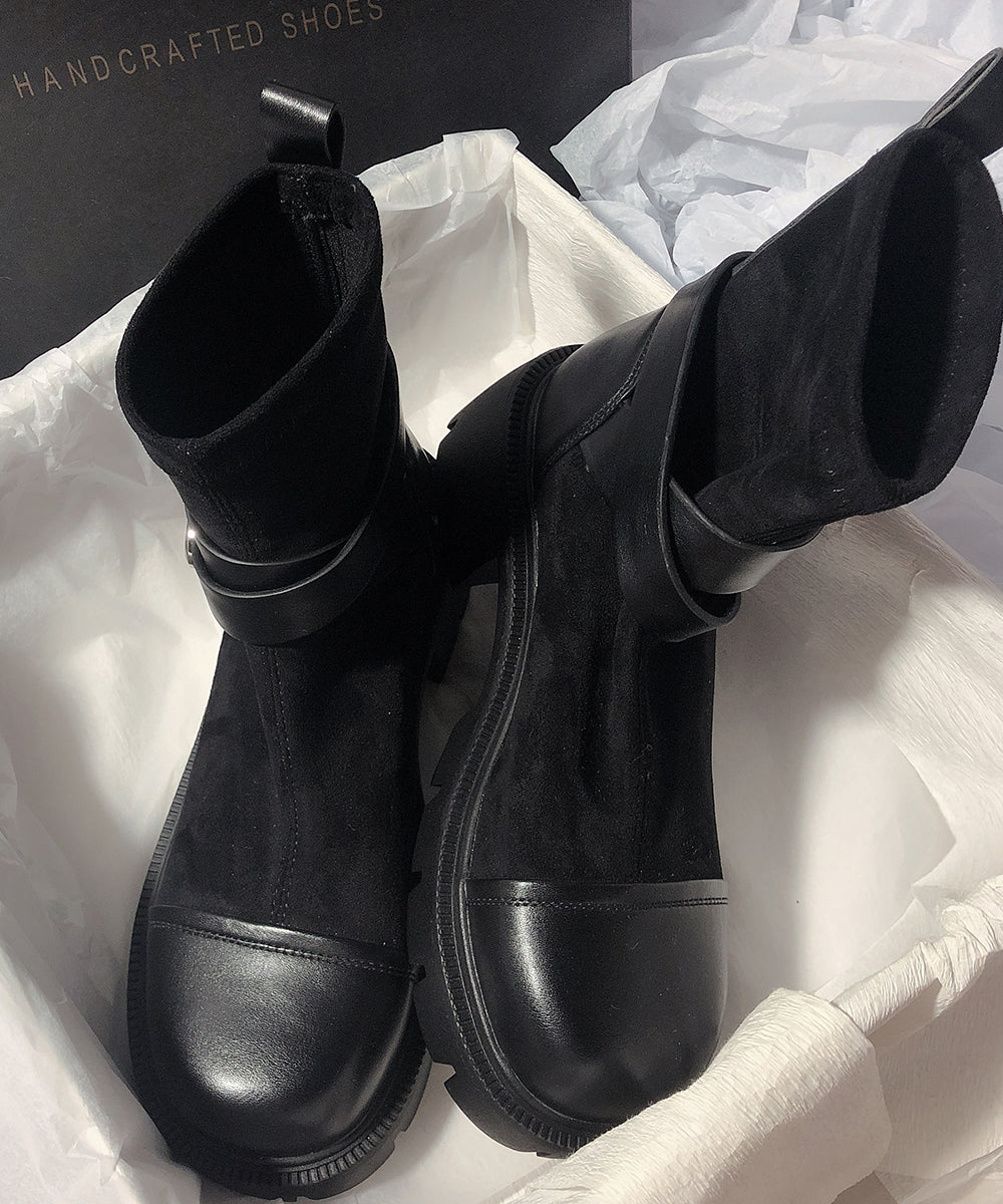 Classic Orthopedic Boots with Timeless Style