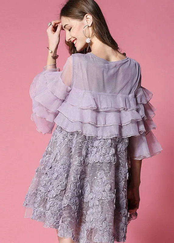 A Vintage Style Dress with Delicate Timeless Details