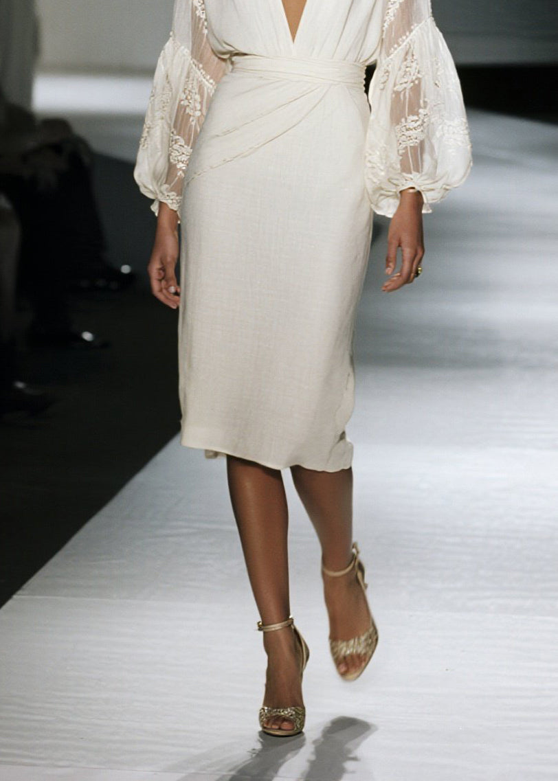 A Vintage Style Dress with Delicate Timeless Details