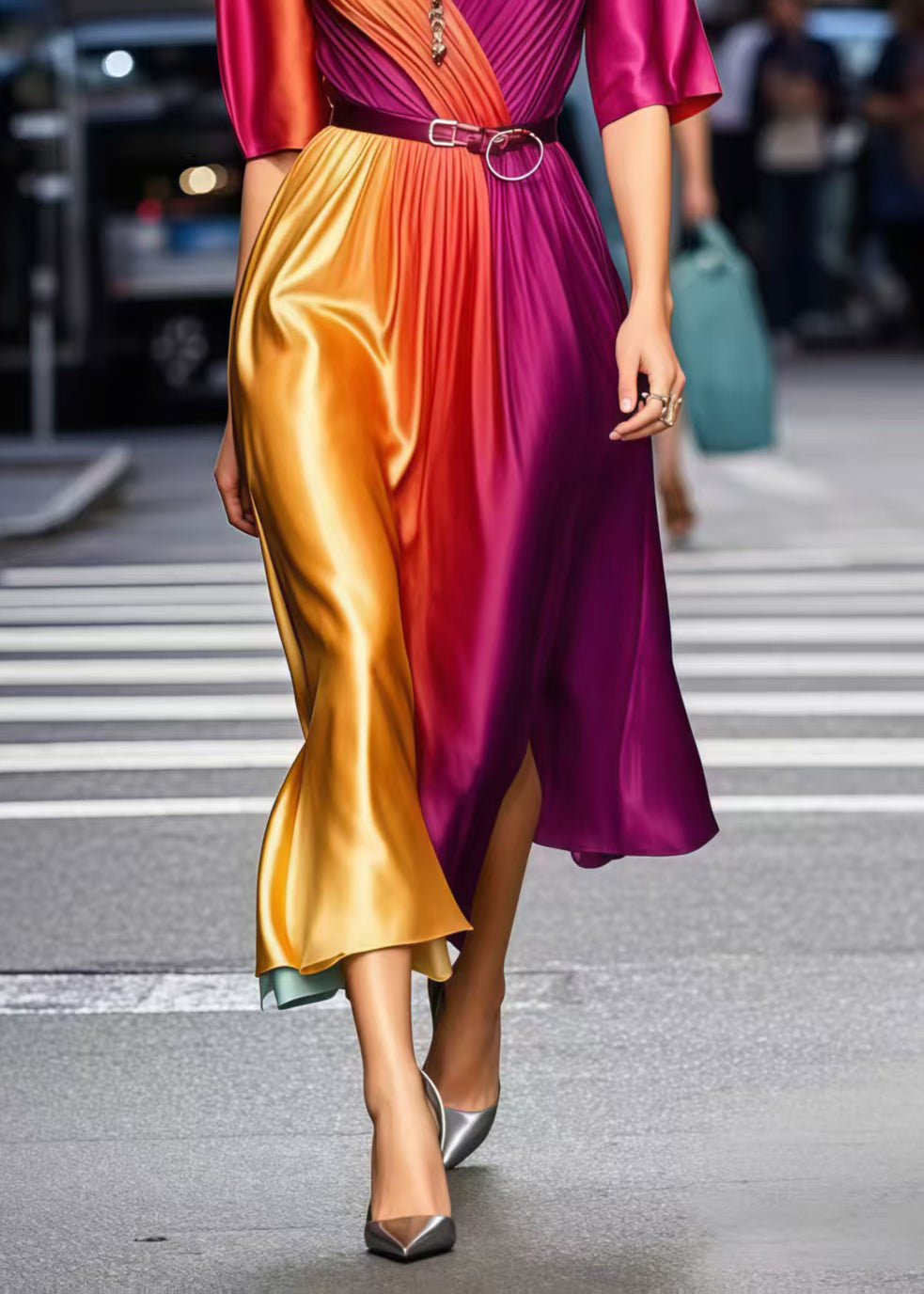 Classic Vintage Dress with a Flattering Fit