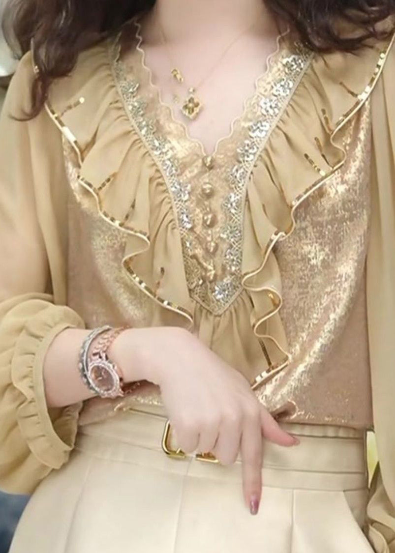 A Vintage Style Shirt with Delicate Timeless Details