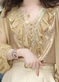 A Vintage Style Shirt with Delicate Timeless Details