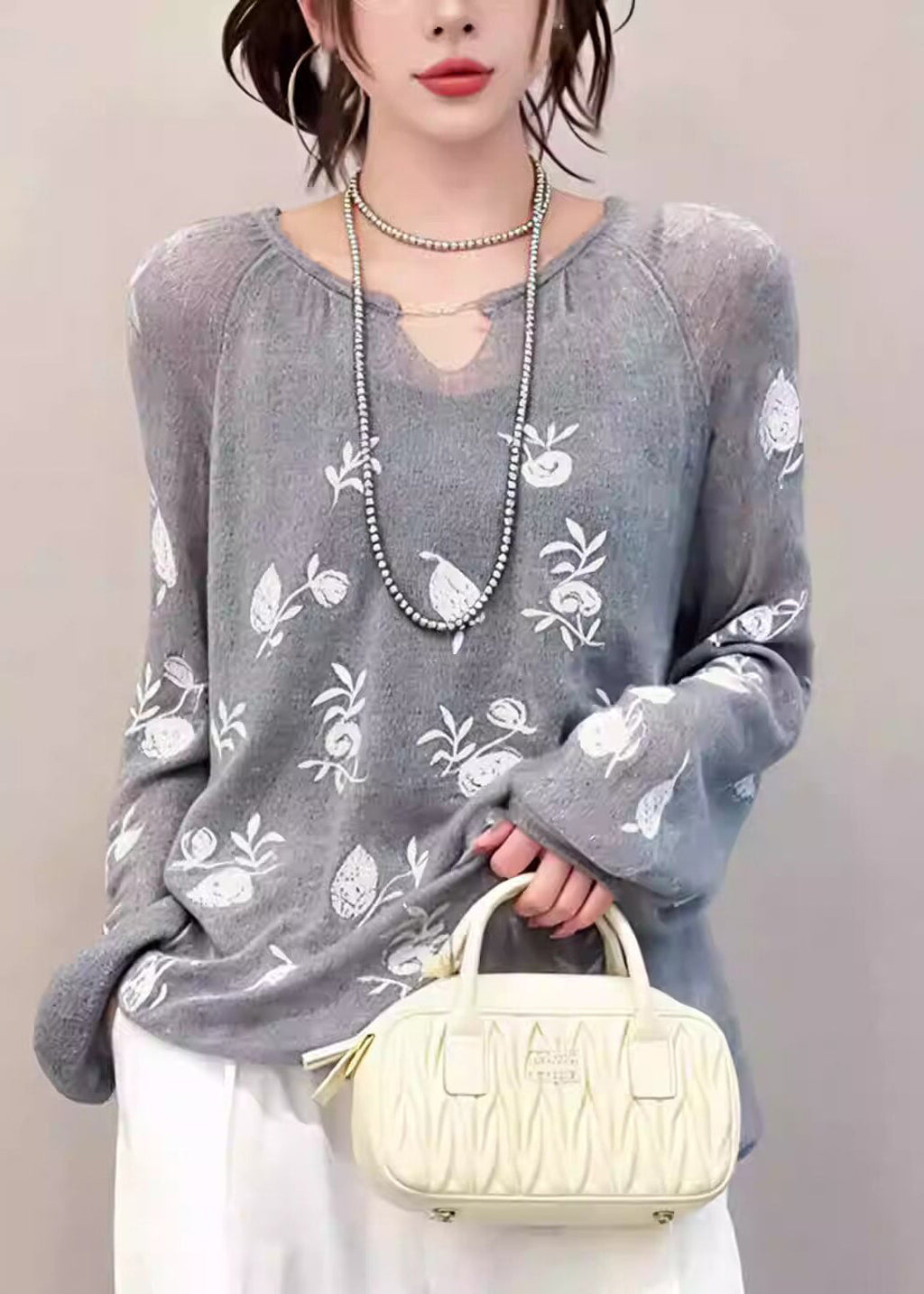 A Vintage Style Top with Delicate Timeless Details